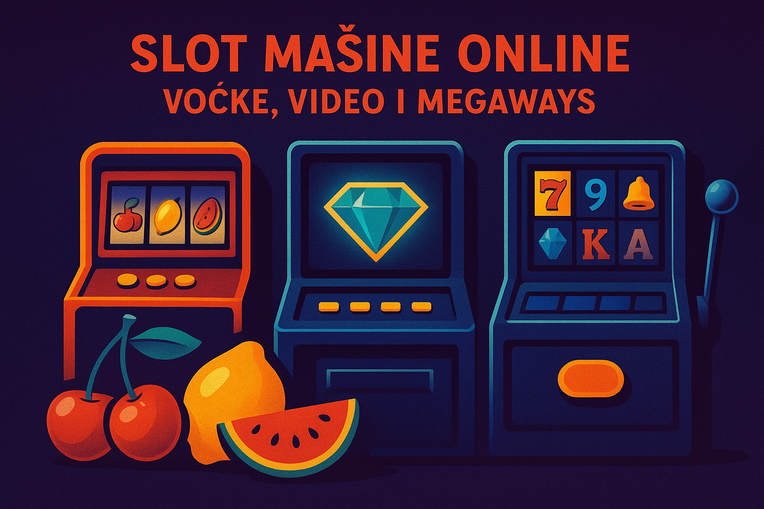 Slot Mašine Online: Voćke, Video i Megaways